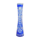 Crystal blue crystal vase from