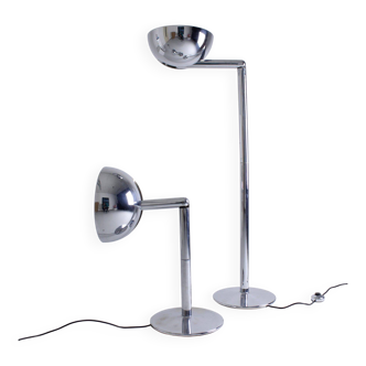 Set of Playmaker lamps by Dal Lago & Sereni for Bilumen, 1970