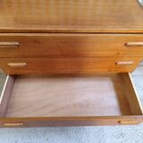 Vintage Scandinavian teak chest of drawers