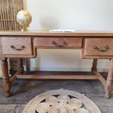 Solid oak desk