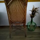 Rattan armchair