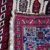 Handmade Afshar Persian Rug 138x112cm