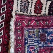 Tapis Persan Afshar fait main 138x112cm