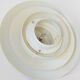 Pendant light with white powder coating from "Superlight", Denmark 1970s