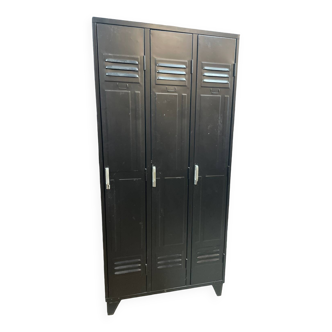 Armoire industrielle métallique 3 portes