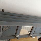 Wooden wall coat holder