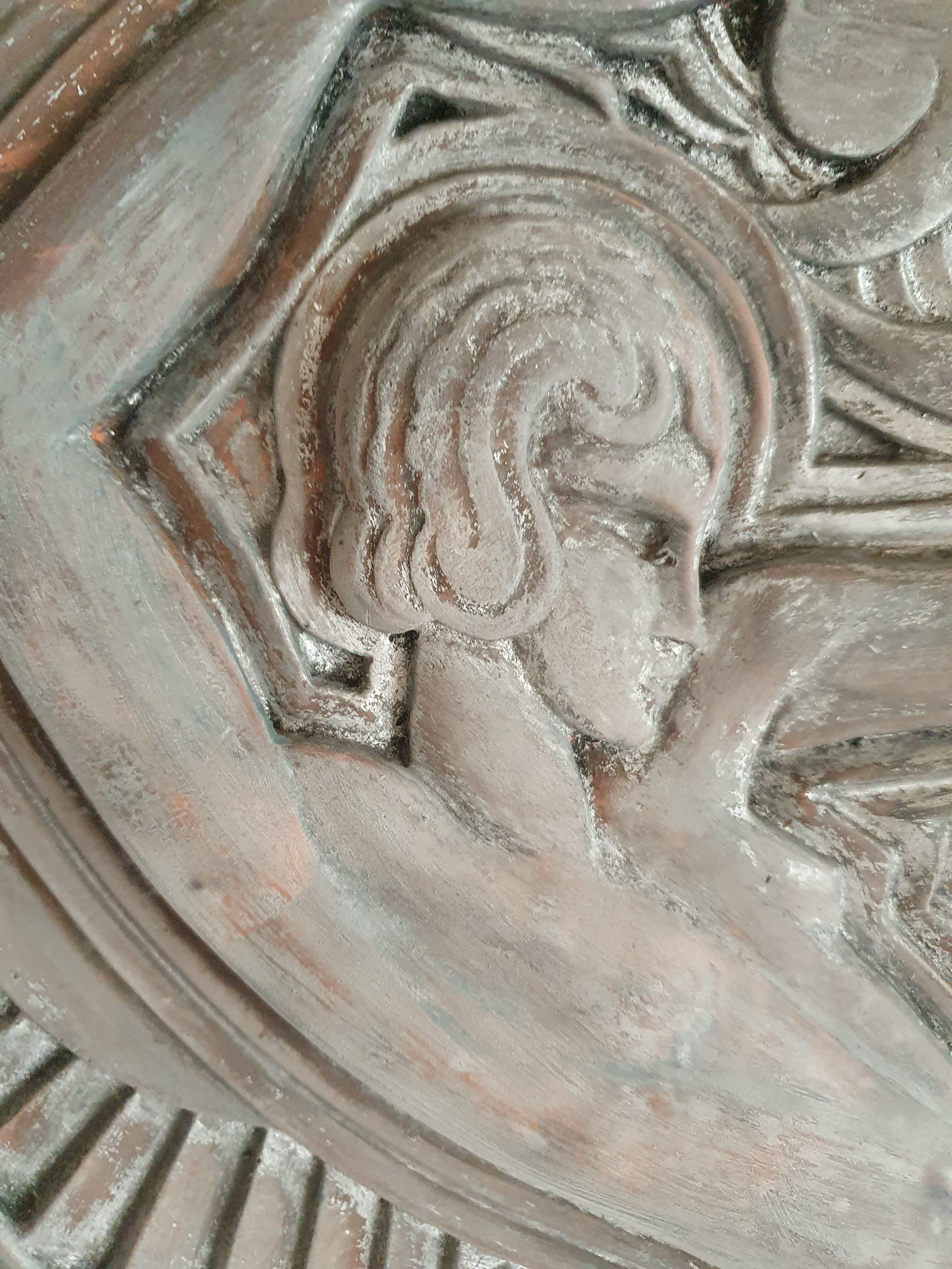 Art Deco bas-relief