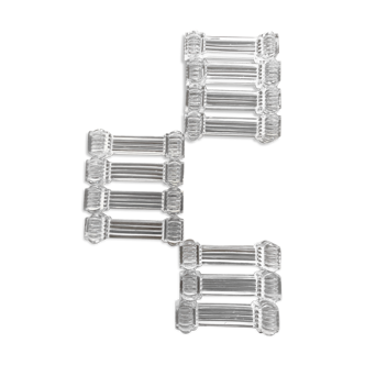 Crystal knife holder