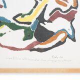 Ansgar Elde, Il Bostrico, 1990s, monotype print and woodcut