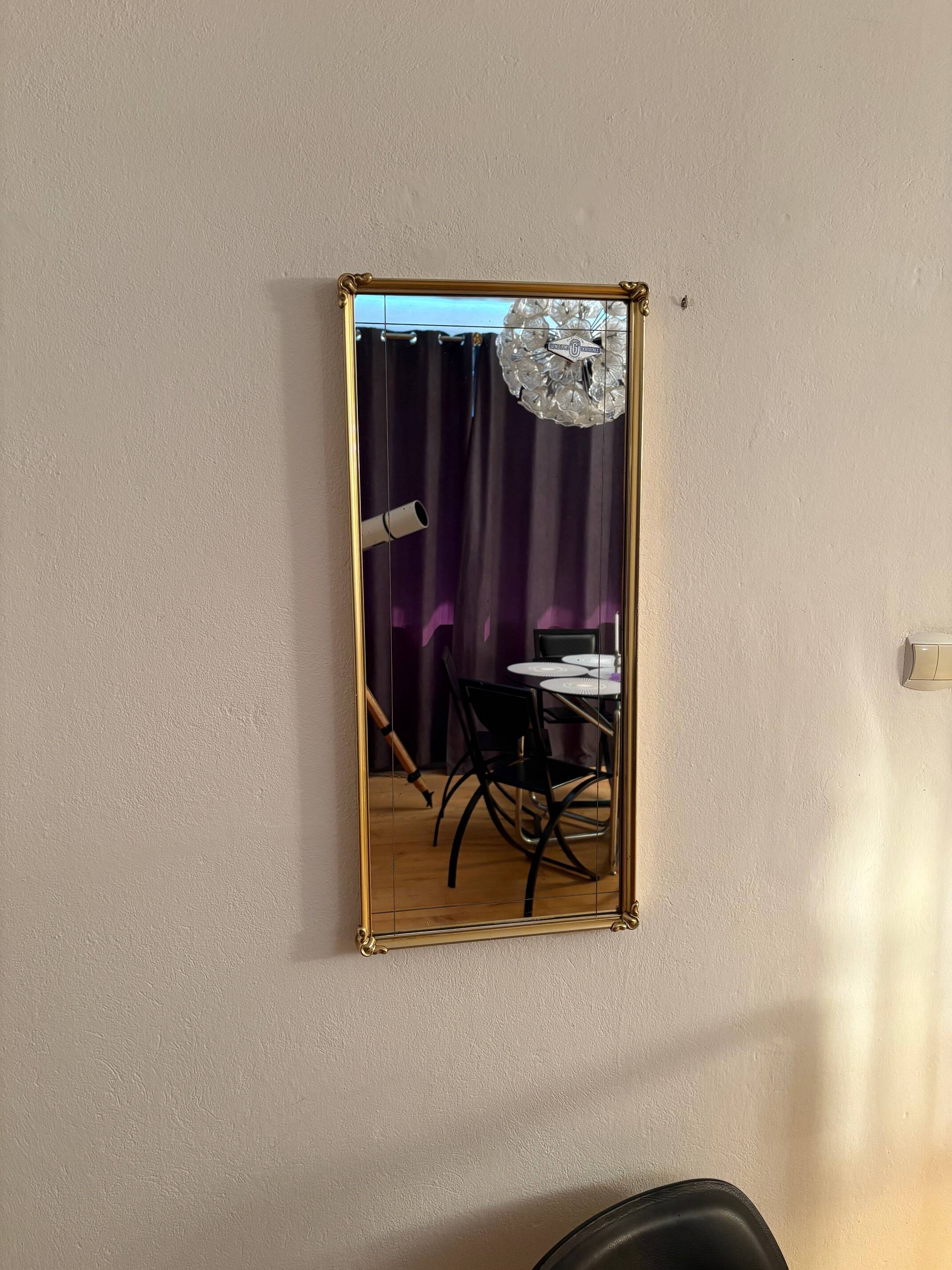 Union Kristall Mirror, Germany, 1960s