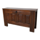Commode / table d'appoint en chêne sculpté hollandais du milieu du XVIIIe siècle