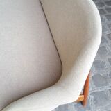 Sofa organic Danish Ib Kofod - Larsen for Carlo Gahrn of 1957