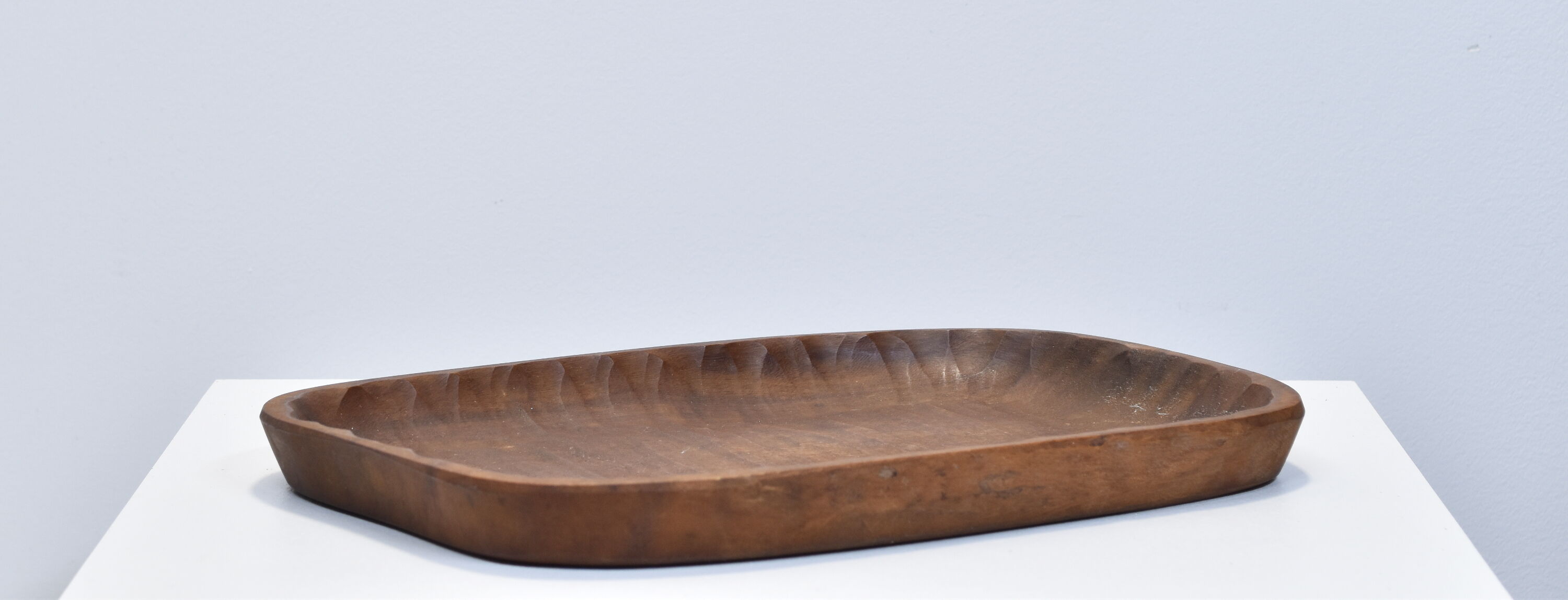 Empty carved wooden pockets