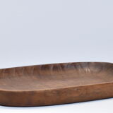 Empty carved wooden pockets