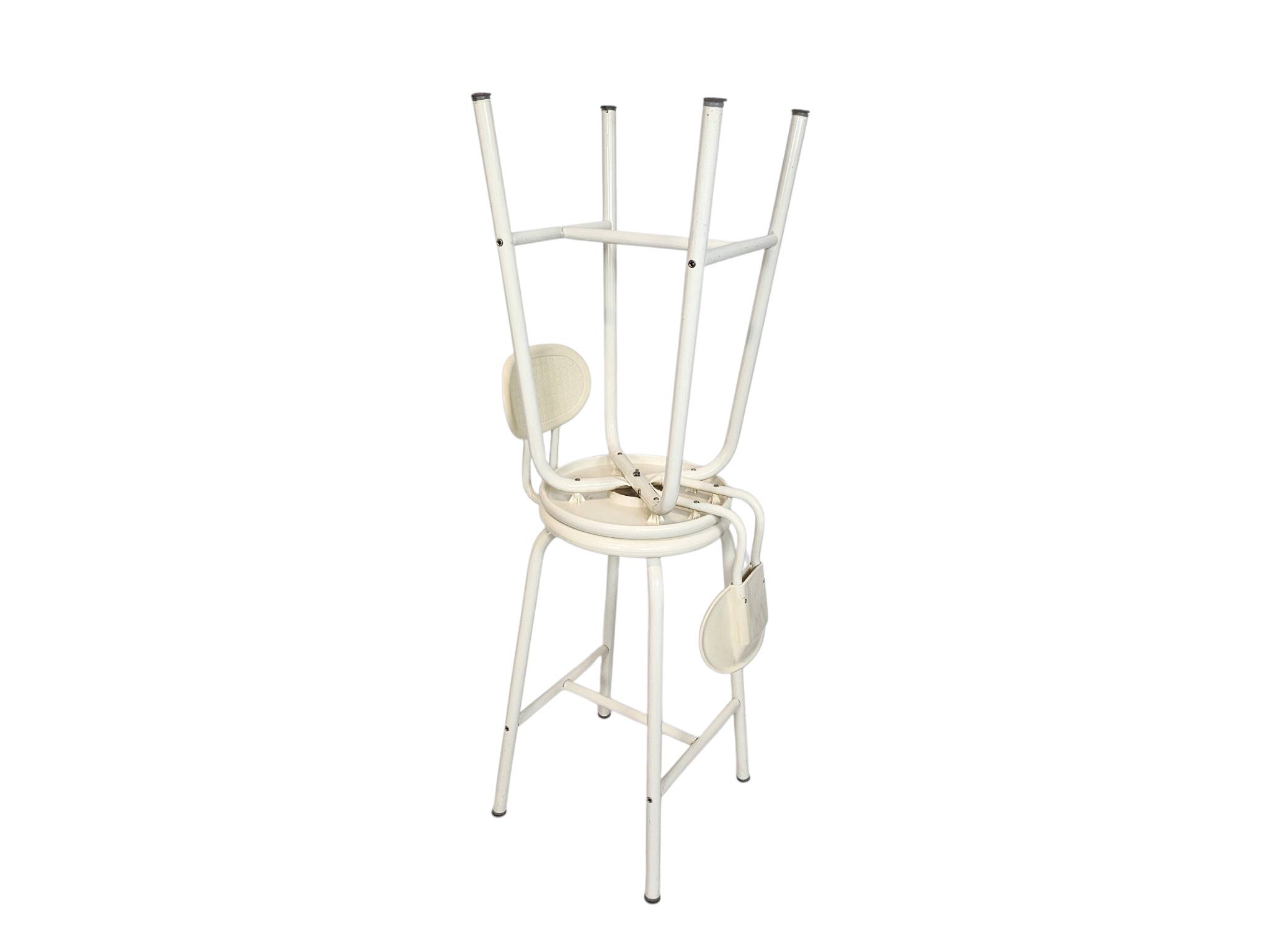 IKEA – metal – ABS plastic – 2 x bar stool – signed – Italy – 1980s