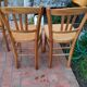 Lot de 8 chaises bistrot