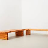 Roland Wilhelmsson Pair of 'Bamse' Benches for Karl Andersson & Soner Sweden 1970s