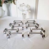 12 porte-couverts ou porte-couteaux vintage
