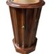 Chevet en bois rond, 1 porte