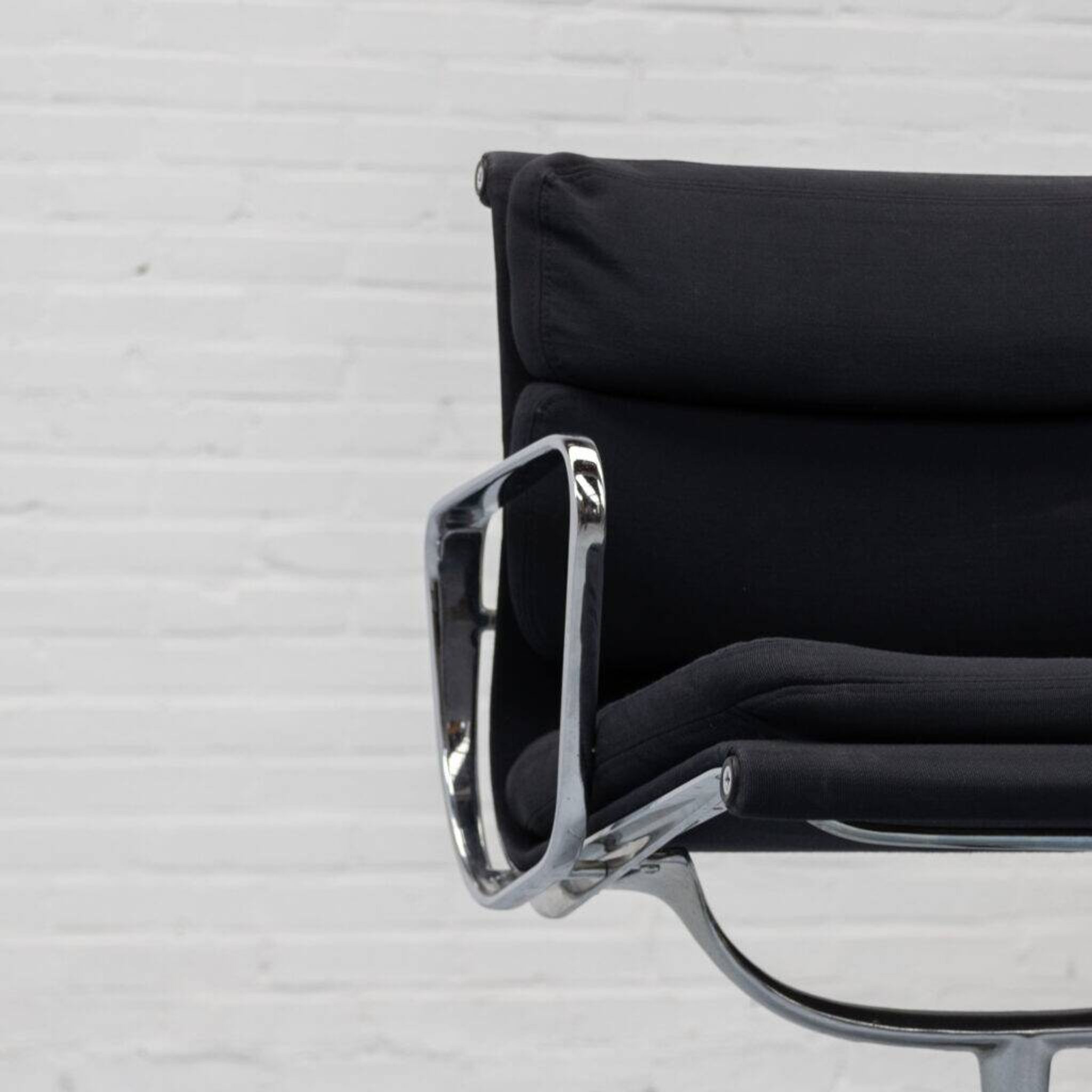 Eames EA208 Soft Pad Chair Herman Miller 1970s