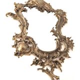 French bronze cornucopia mirror, first half of the 20th century.