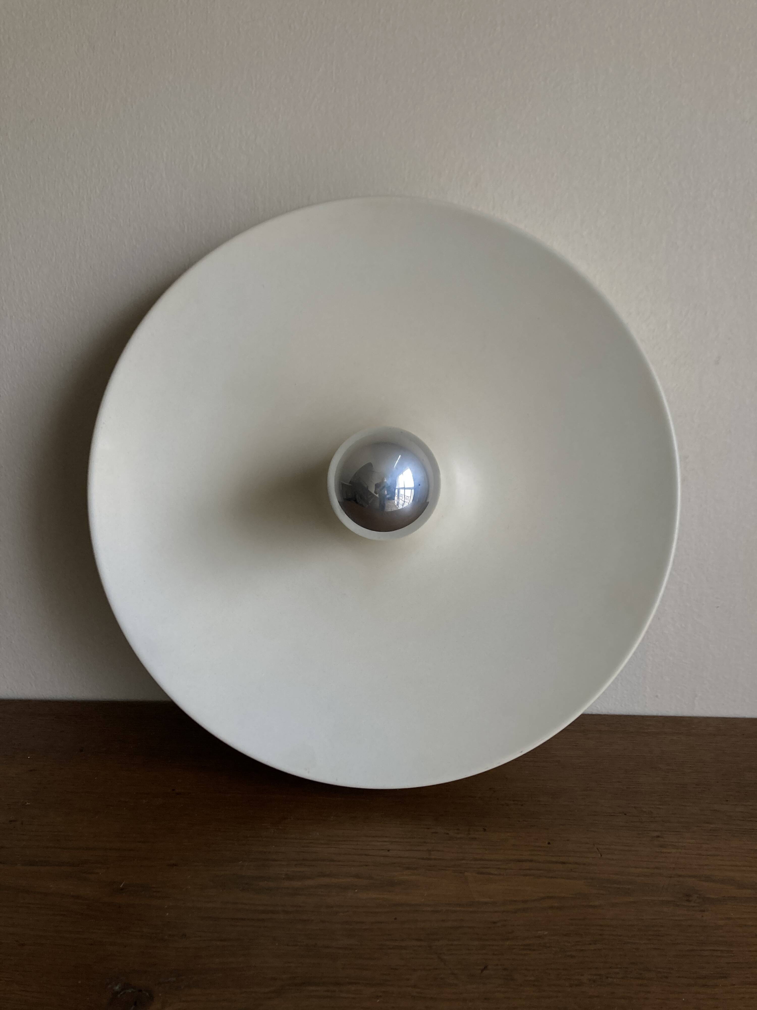 Space Age disc wall light selection by Charlotte Perriand for Les Arcs at Honsel