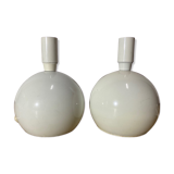 Set of 2 retro danish table lights | danalux danish vintage deisgn | late mid century designer light