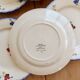 Vintage flat plates Digoin Sarreguemines model Mary-Lou