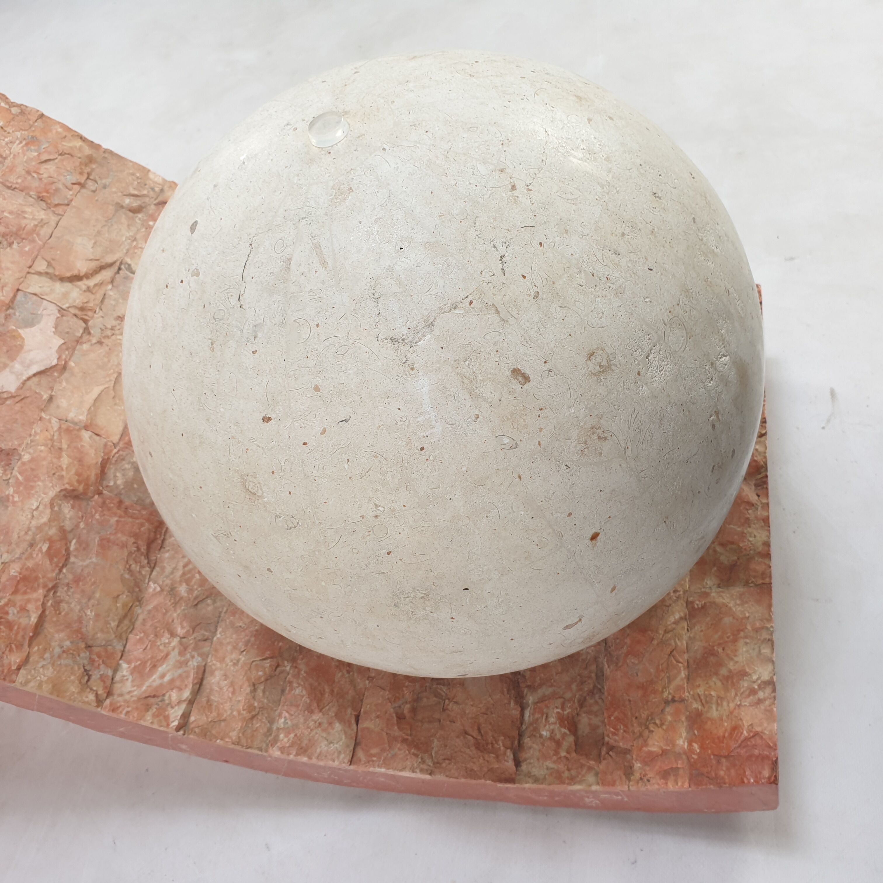 Magnussen Ponte Mactan Stone or Fossil Stone Coffee Table, 1980s