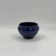 Vintage decorative bowl in cobalt blue ceramic.