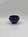 Bol décoratif vintage en céramique bleu cobalt