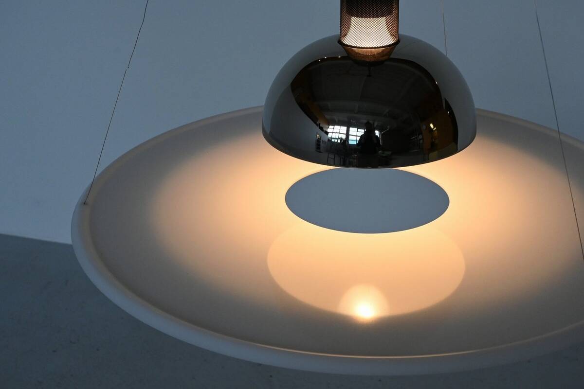 Achille Castiglioni Suspension "Frisbi 850" Flos Italy 1978