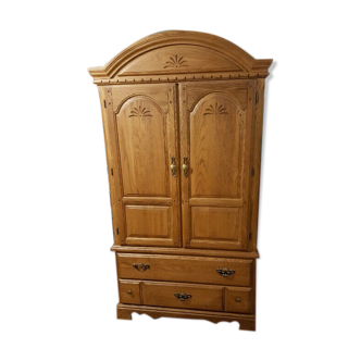 Armoire commode en bois massif