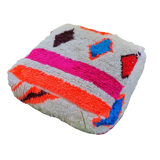 Moroccan carpet pouf