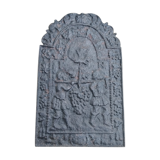 Cast iron chimney plate