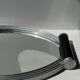Vintage black two-handled mirror tray 26x38