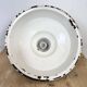 Industrial British White Enamel Factory Pendant Lamp from Benjamin, 1960s