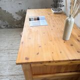 Bureau pin suédois style aperldoon 1970