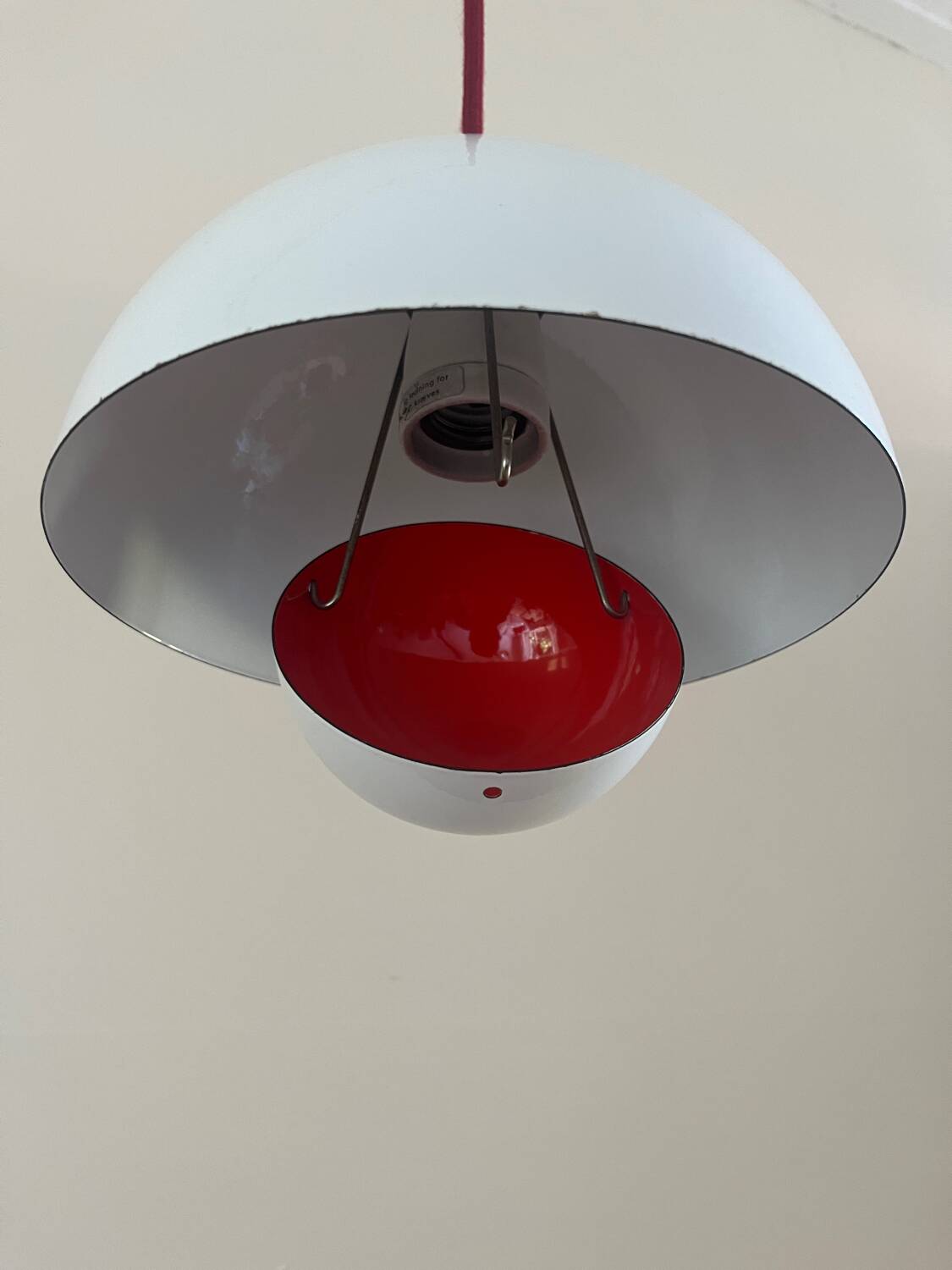 2x Vintage Verner Panton Flowerpot pendant lamp - Louis Poulsen
