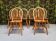Set of 6 Danish pine chairs 1980