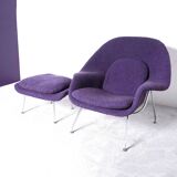Womb armchair and its Ottoman dating from the 60s