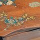 Ancien coffret peint/boîte à ouvrages/bijoux monogrammé CL