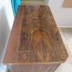 Antique oak burr chest of drawers - 4 drawers - marquetry inlay from the early 21st century
