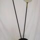 Tripod floor lamp with shelf from the 1950s.