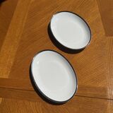 German porcelain service Winterling Marktleuthen Bavaria white