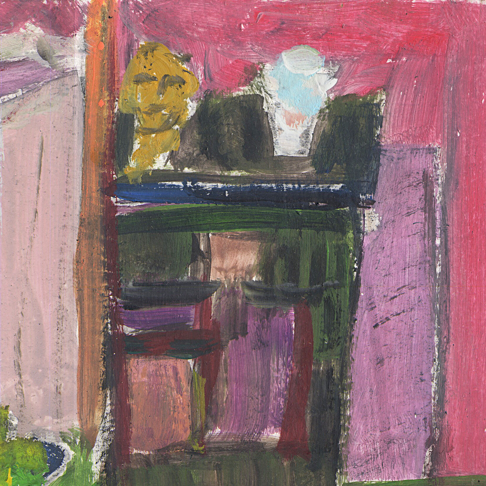 French interior, oil painting