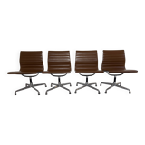 Set of 4 Eames EA105 Vitra armchairs from 2007