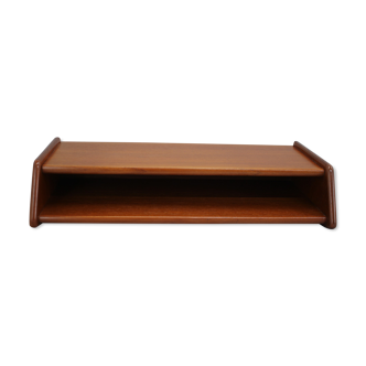 1960s teak floating wall shelf, denmark