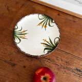 Floral pattern dessert plate