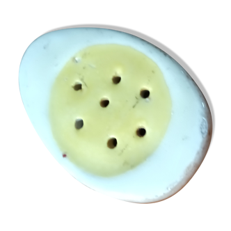 Vintage egg-shaped salt shaker